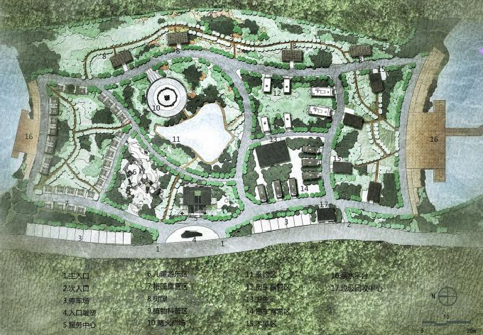 黃陵國家森林公園自駕游露營地總體布局設(shè)計 黃陵國家森林公園自駕游露營地總體布局設(shè)計