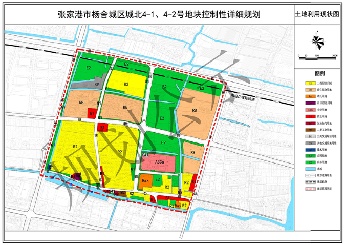 張家港市楊舍城區(qū)城北4-1、4-2號地塊 控制性詳細規(guī)劃