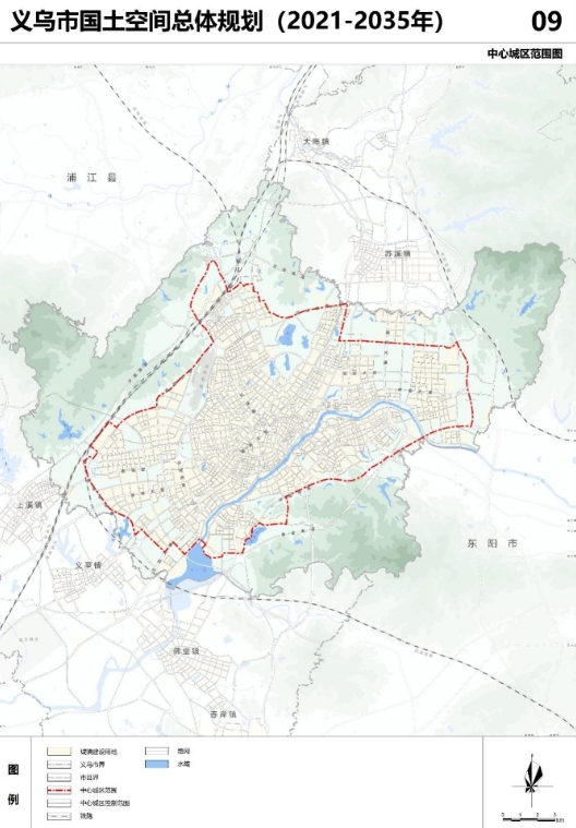 義烏市國土空間總體規(guī)劃（2021-2035年）公布